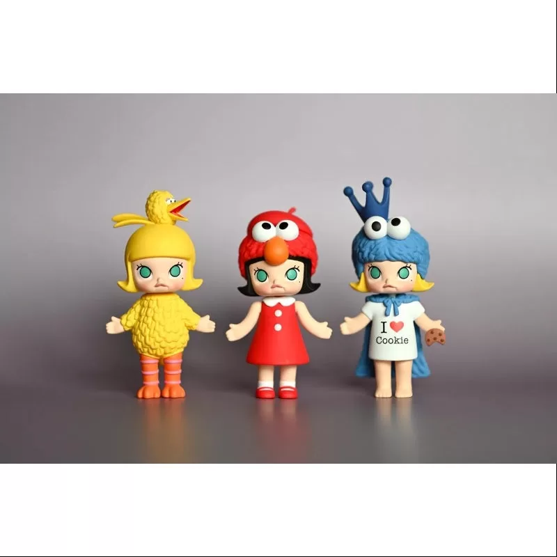 MOLLY Elmo u0026 Cookie Monster u0026 Big Bird (3 STK) Figur 2020 Limited Edition