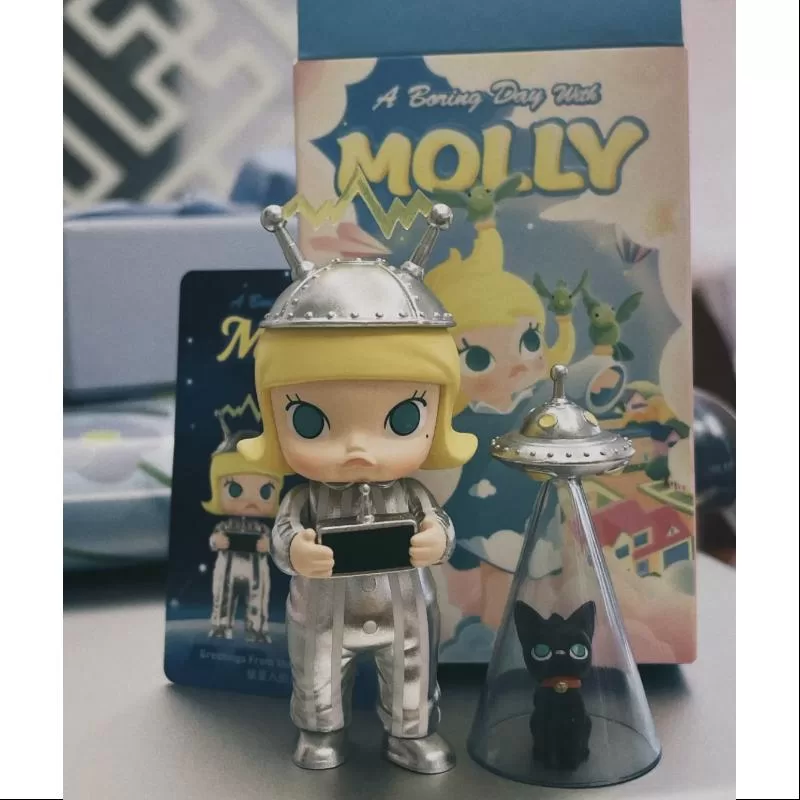 MOLLY En kedelig dag med Molly-serien hemmelige hilsner fra Mjau PLANET(1/144)