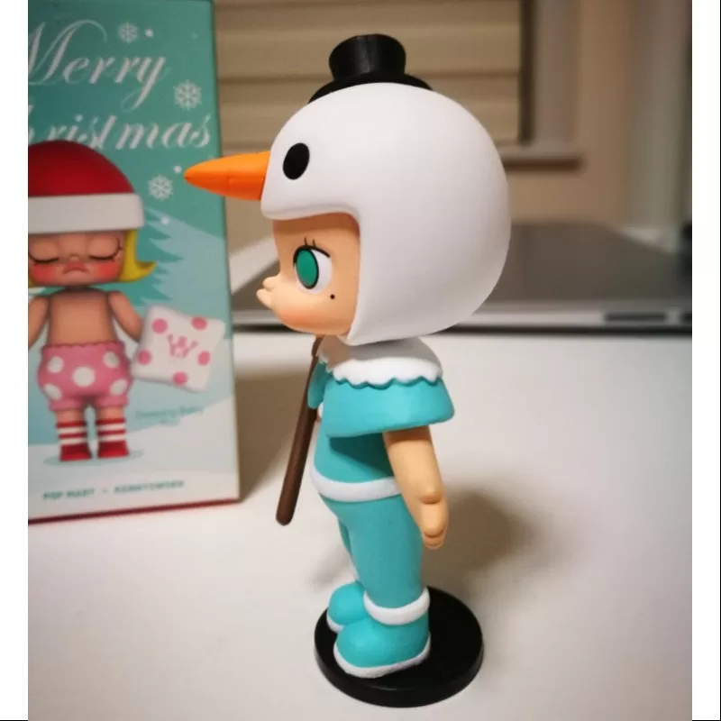MOLLY Glædelig Jul 2017 Series Snowman-Blue
