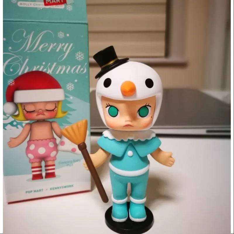 MOLLY Glædelig Jul 2017 Series Snowman-Blue