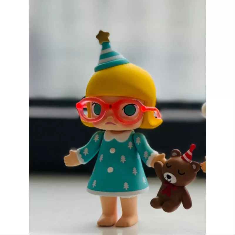 MOLLY Glædelig Jul 2017-serien Teddy og Molly-Blue MOLLY Glædelig Jul 2017-serien Teddy og Molly-Blue